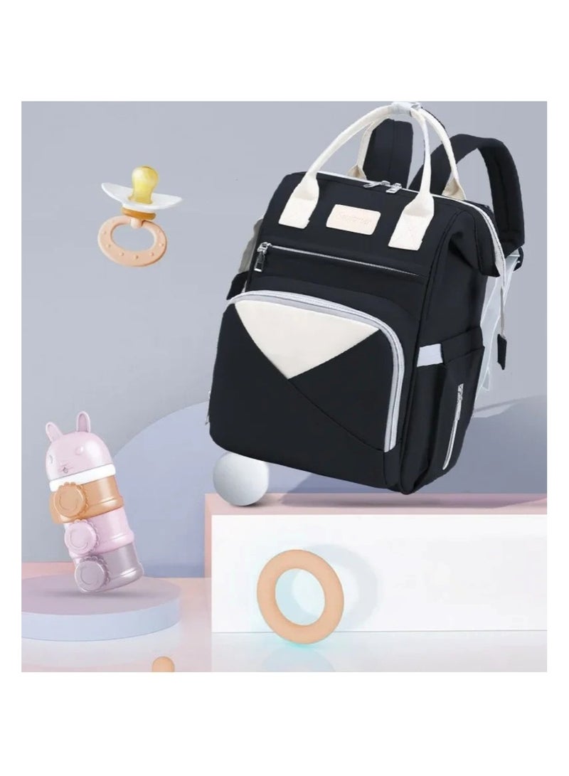 Black Mum's Baby Travel Backpack