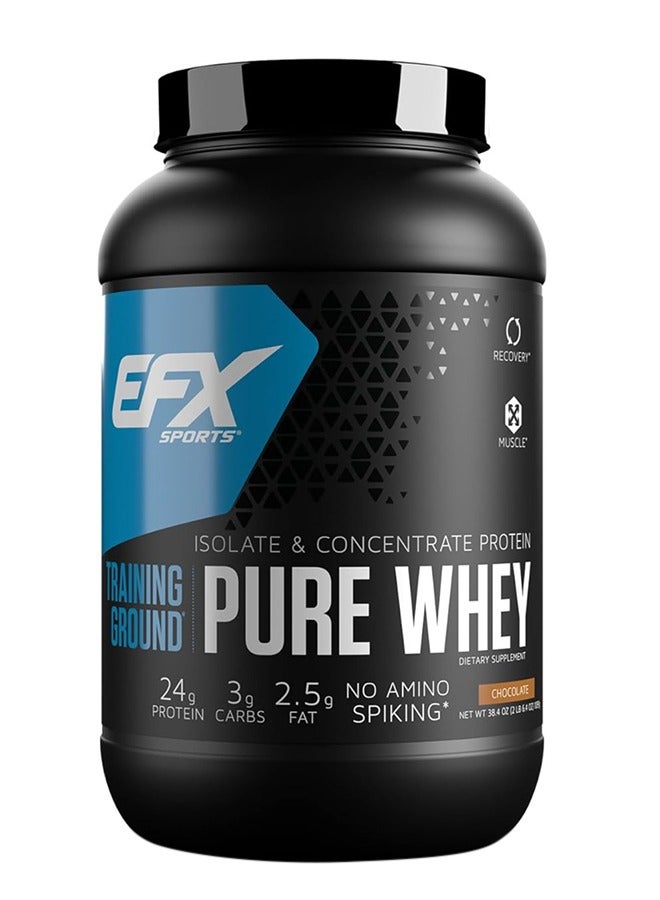 Whey Protein Isolate Contributes To Growth In Muscle Mass And Muscle Recovery Chocolate Flavor 2Lbs