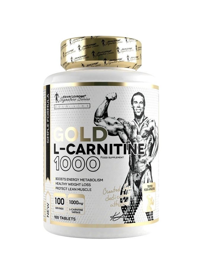 Kevin Levrone Gold L-carnitine 1000 100 tablets 100 Serving