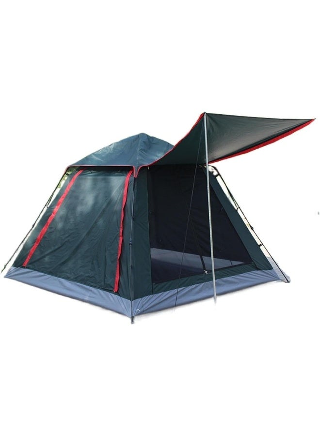 6 Person Camping Tent Family Tents Large Waterproof Tent with 2 Windows 2 Doors Available for Outdoor Sports Travel Beach Picnic