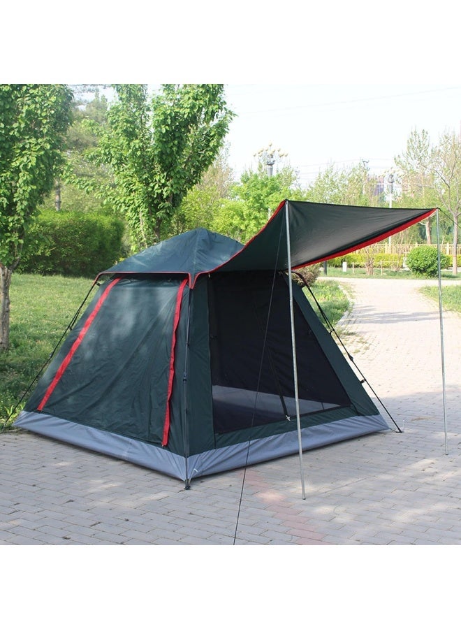 6 Person Camping Tent Family Tents Large Waterproof Tent with 2 Windows 2 Doors Available for Outdoor Sports Travel Beach Picnic