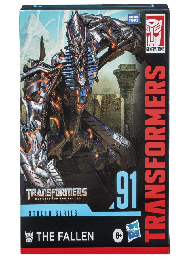 Transformers Studio Series 91 Leader Class Revenge of The Fallen The Fallen Action Figure, Ages 8 and Up, 8.5-inch