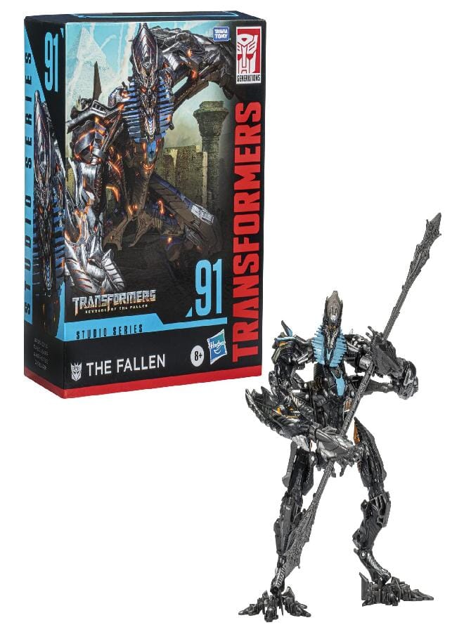 Transformers Studio Series 91 Leader Class Revenge of The Fallen The Fallen Action Figure, Ages 8 and Up, 8.5-inch