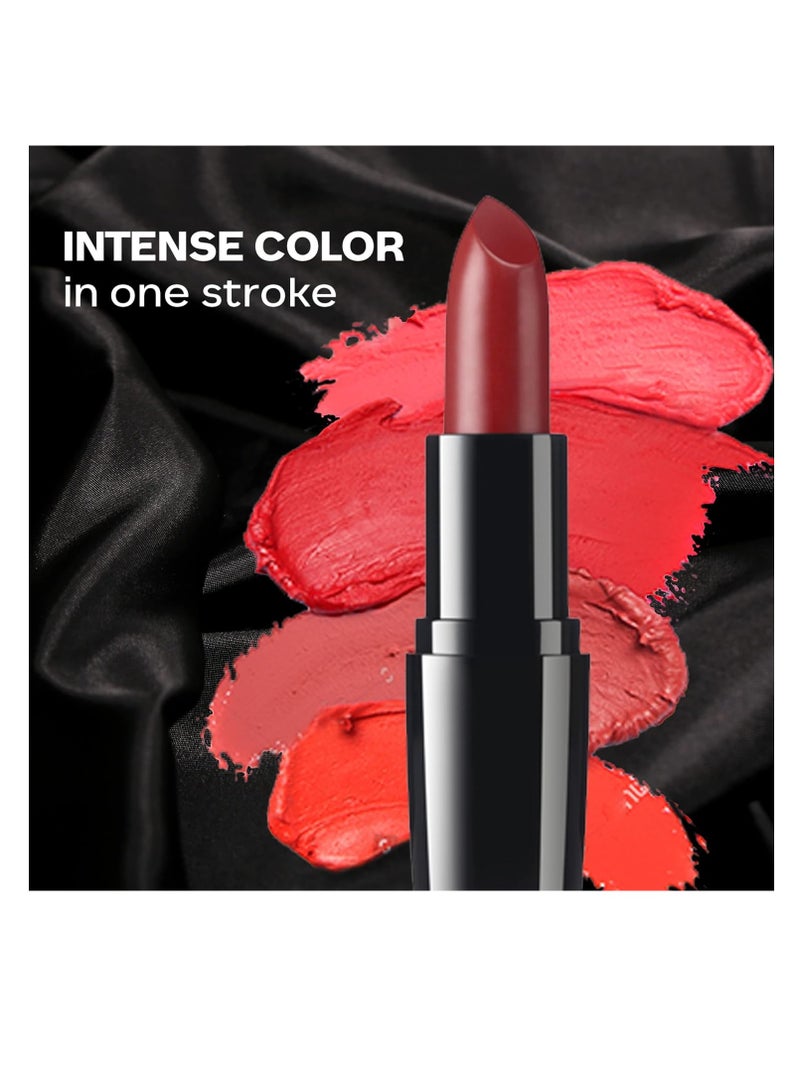 FACES CANADA Festive Pout Weightless Creme Finish Lipstick Pack of 2  Sweet Mocha and Imperial Plum   4gx2 Creamy Finish Silky Smooth Texture  Long Lasting Rich Color Hydrated Lips