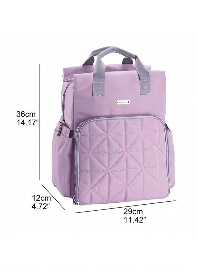 Lightweight and Compact Baby Water-proof Diaper Backpack Bag With Stroller Strap