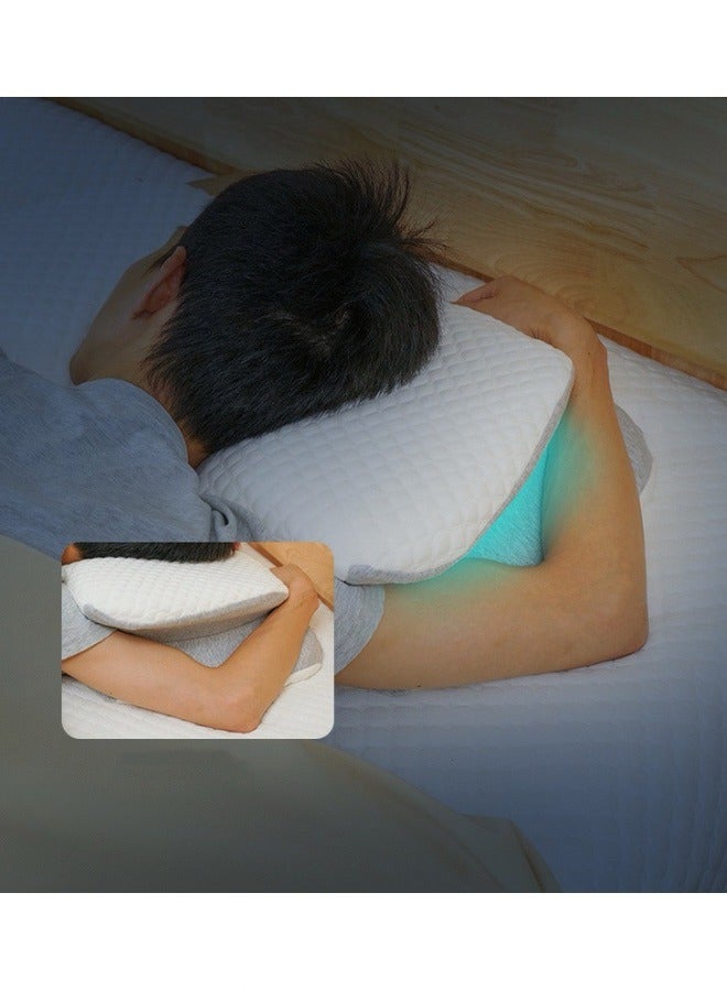 Memory Foam Pillow Ergonomic Contour Pillow for Neck and Shoulder Pain Relief