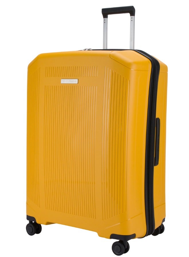 Sonada Unbreakable Luggage Unisex ,Double Zipper ,Expandable, TSA Lock With 4 Double Silent Wheels Set of 4( GOLD ORANGE)