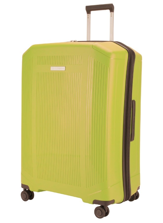 Sonada Unbreakable Luggage Unisex ,Double Zipper ,Expandable, TSA Lock With 4 Double Silent Wheels Set of 4( Green)