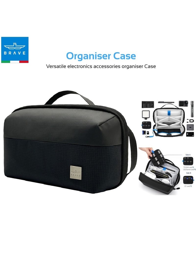 Ultimate Electronics Organizer Bag – Compact Travel Case for Gadgets, Cables, and Accessories – Durable, Water-Resistant, and Stylish Storage Solution for Smartphones, Chargers, Headphones, and More – Perfect for Travel and Home Organization