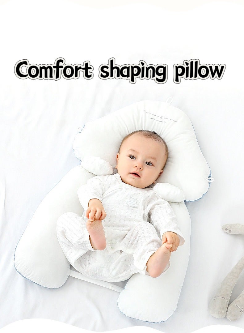 Premium Newborn Nursing Pillow for Baby Sleep - Anti-Startle Design, Comfortable Lightweight, Shaping Support for Toddler Boys and Girls - Superior Quality Infant Pillow