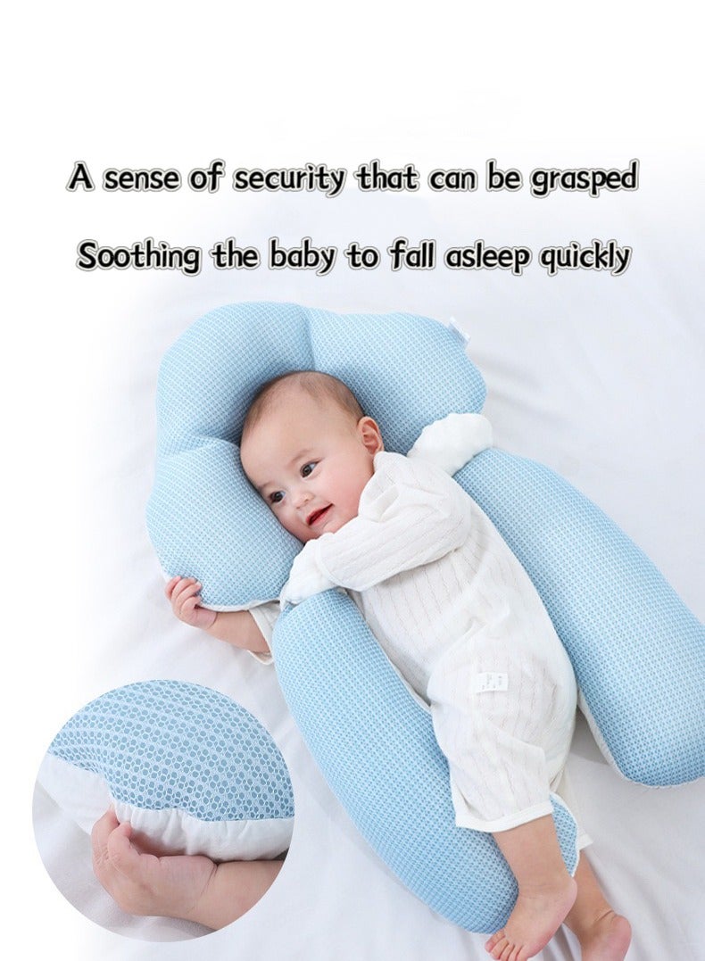 Premium Newborn Nursing Pillow for Baby Sleep - Anti-Startle Design, Comfortable Lightweight, Shaping Support for Toddler Boys and Girls - Superior Quality Infant Pillow