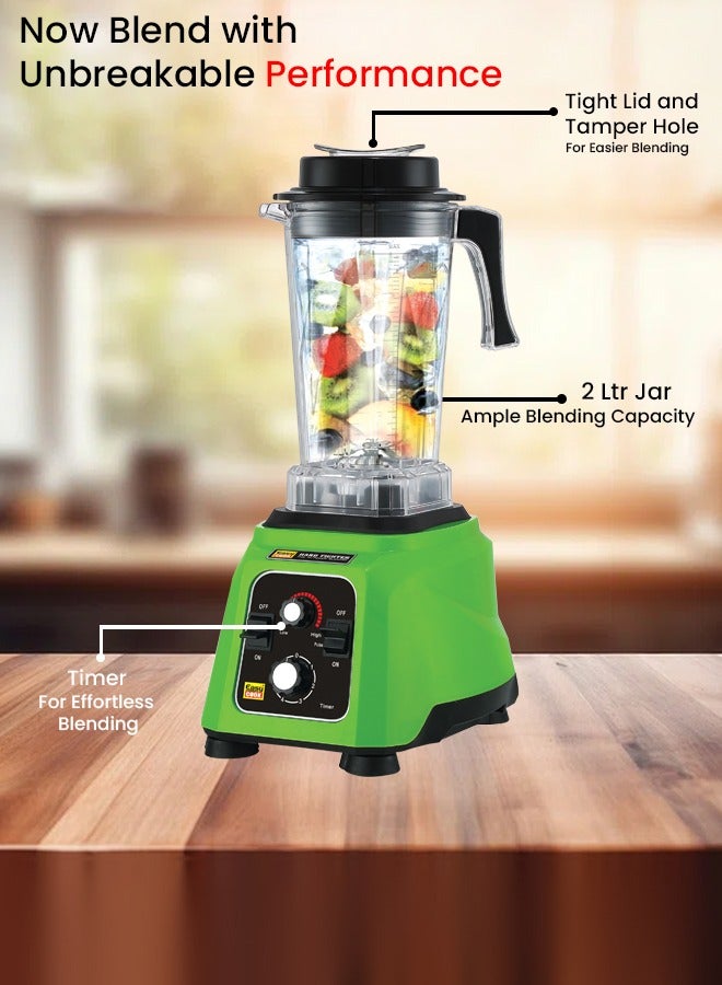 MH15 Hardfighter 1500 Watt Mixer Juicer Grinder | Heavy Duty Commercial Blender | Industrial Blender | 4x Performance