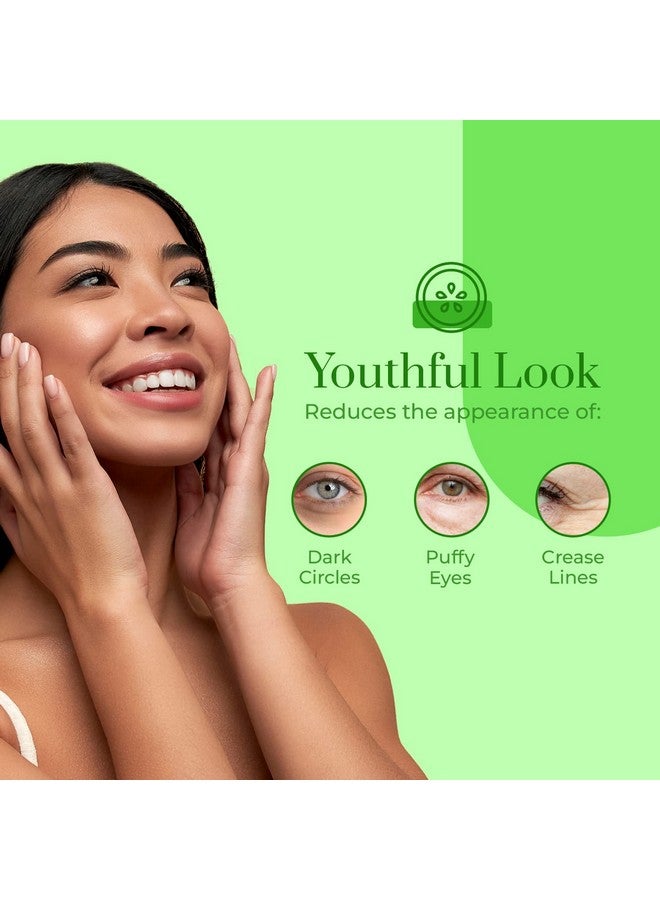 Cucumber & Aloe Under Eye Patches Reduce Dark Circles And Puffiness Fine Lines & Wrinkles Anti Aging Under Eye Pads Cruelty Free Korean Skin Care For All Skin Types