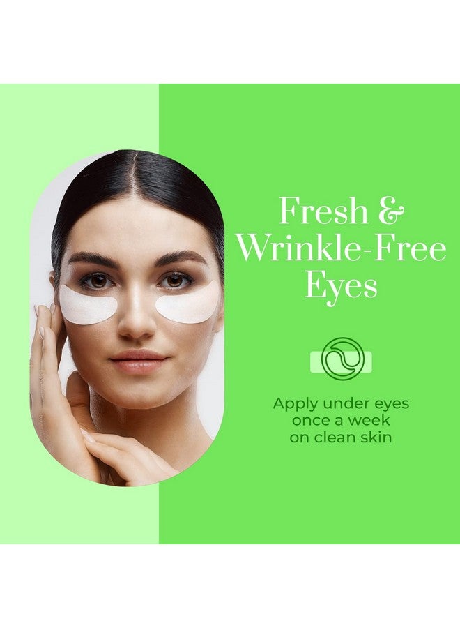 Cucumber & Aloe Under Eye Patches Reduce Dark Circles And Puffiness Fine Lines & Wrinkles Anti Aging Under Eye Pads Cruelty Free Korean Skin Care For All Skin Types