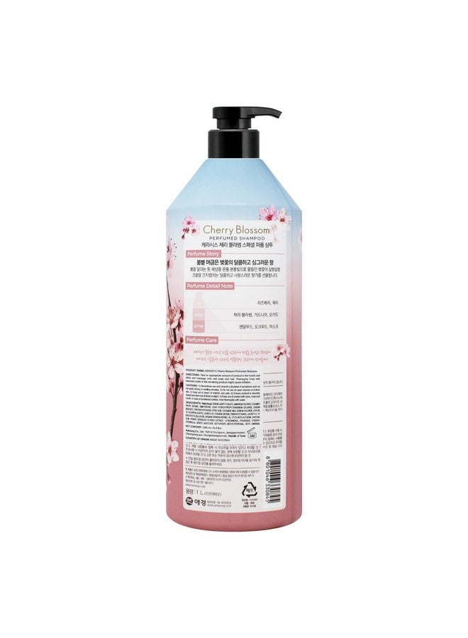 Cherry Blossom Perfumed 33.8 Fl Oz / 1L (Shampoo + Conditioner Set)