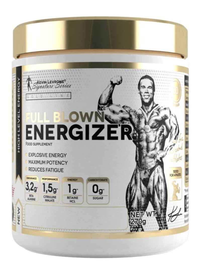 Kevin Levrone Full Blown Energizer Fruit Massage Flavor 270gm 60 Serving