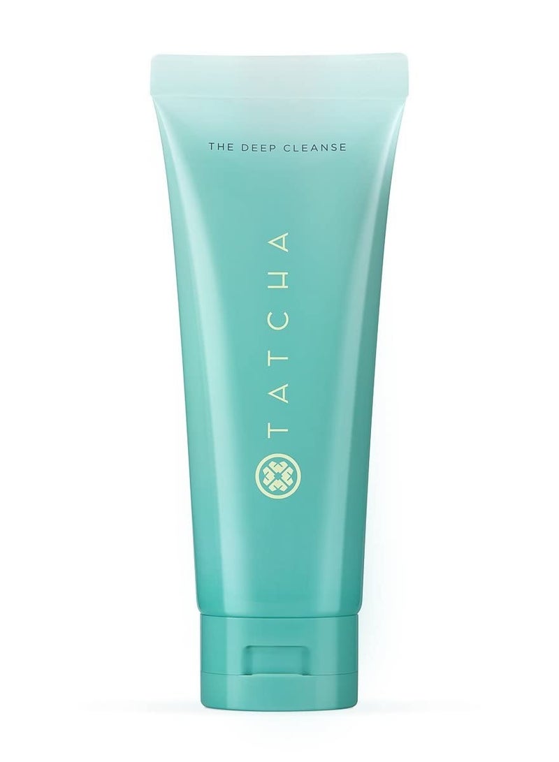 TATCHA The Deep Cleanse | Deep, Gentle Exfoliating Cleanser, Lifts Dirt, Minimizes Excess Oil & Unclogs & Tightens Pores