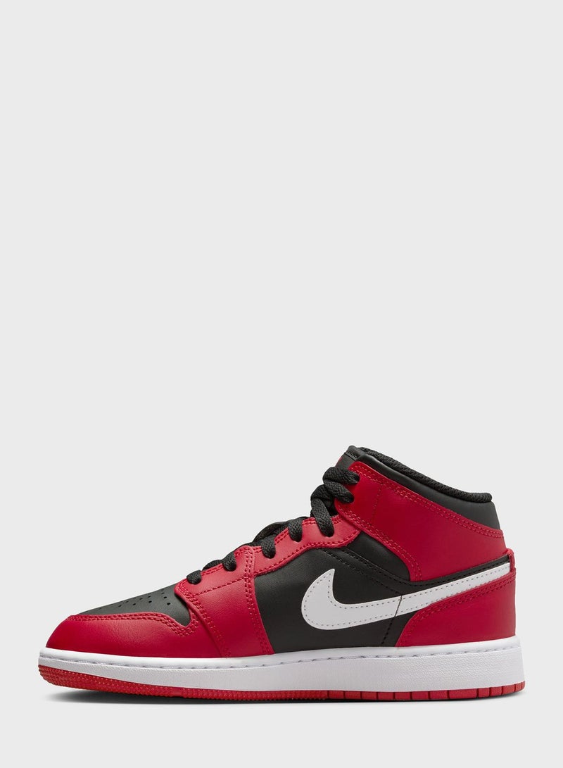 Youth Air Jordan 1 Mid Bg