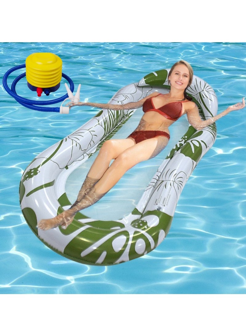Inflatable Sunbath Water Floating Mattress