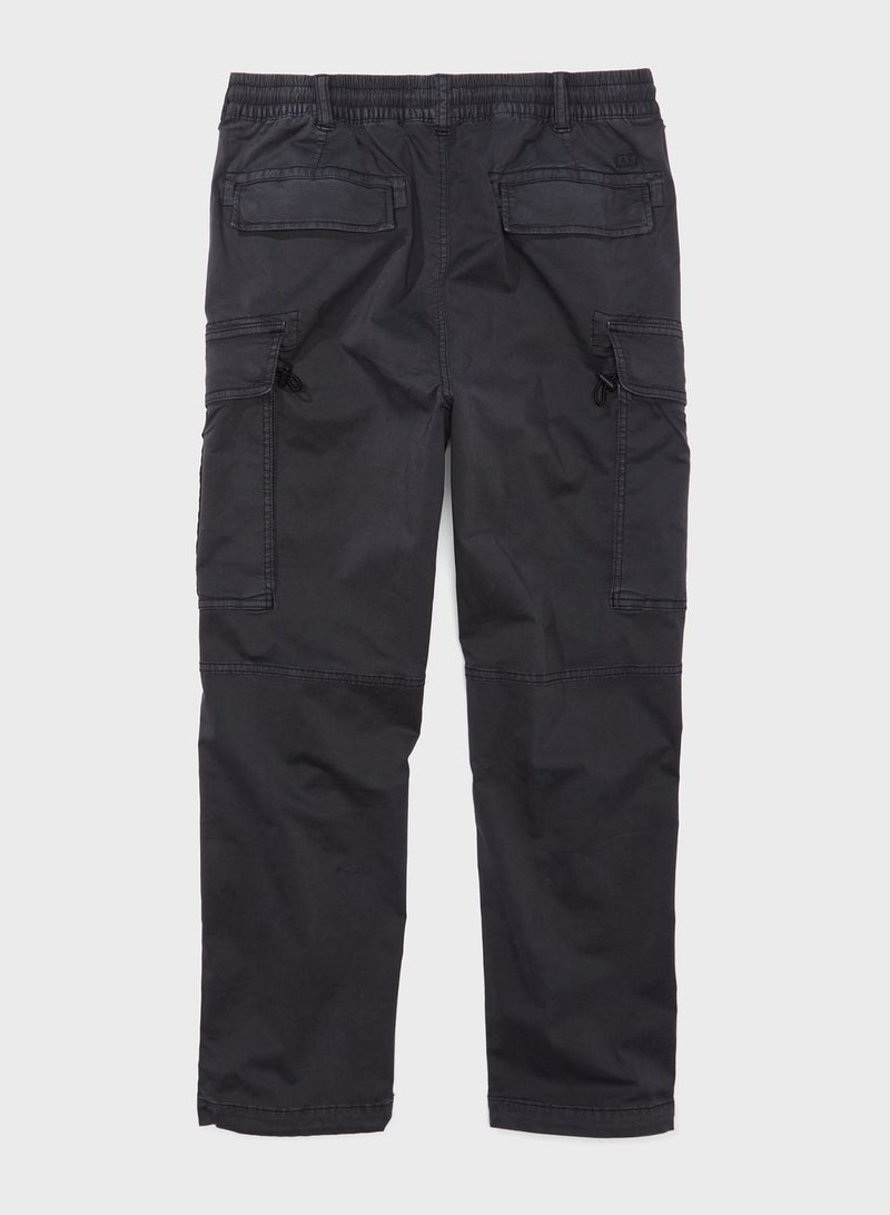 Pocket Detail Relaxed Fit Cargo Pants