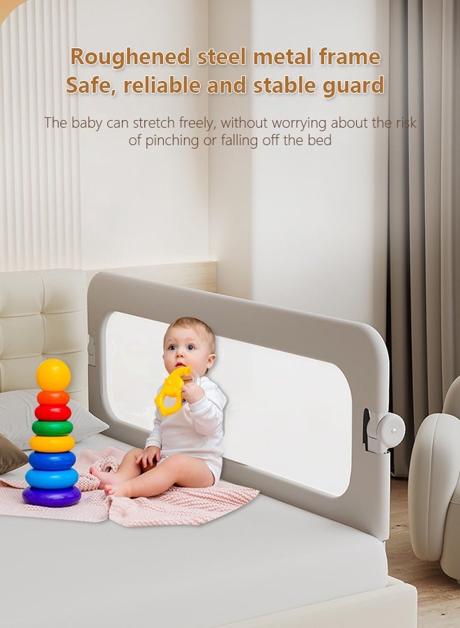 Foldable Baby Bed Rail Guard Bumper Rail For Toddler