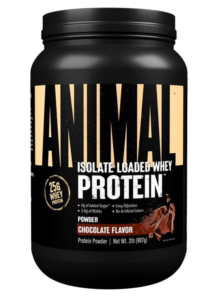 Animal Whey Isolate Loaded  Chocolate 2 Lb