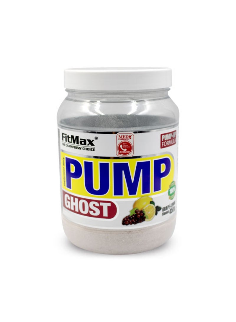 Pump Ghost Powder 450gm – Grape Lemon Flavor