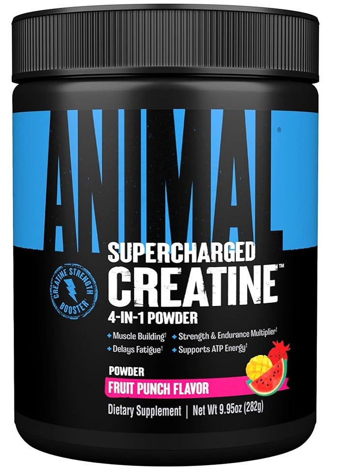 Animal Supercharged Creatine Fruit Punch Flavour 30 Servings