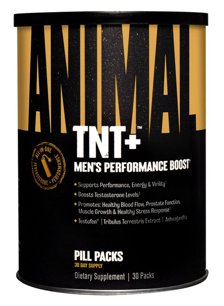 Animal Tnt+ Men's Performance Boost 30 Pill Packs