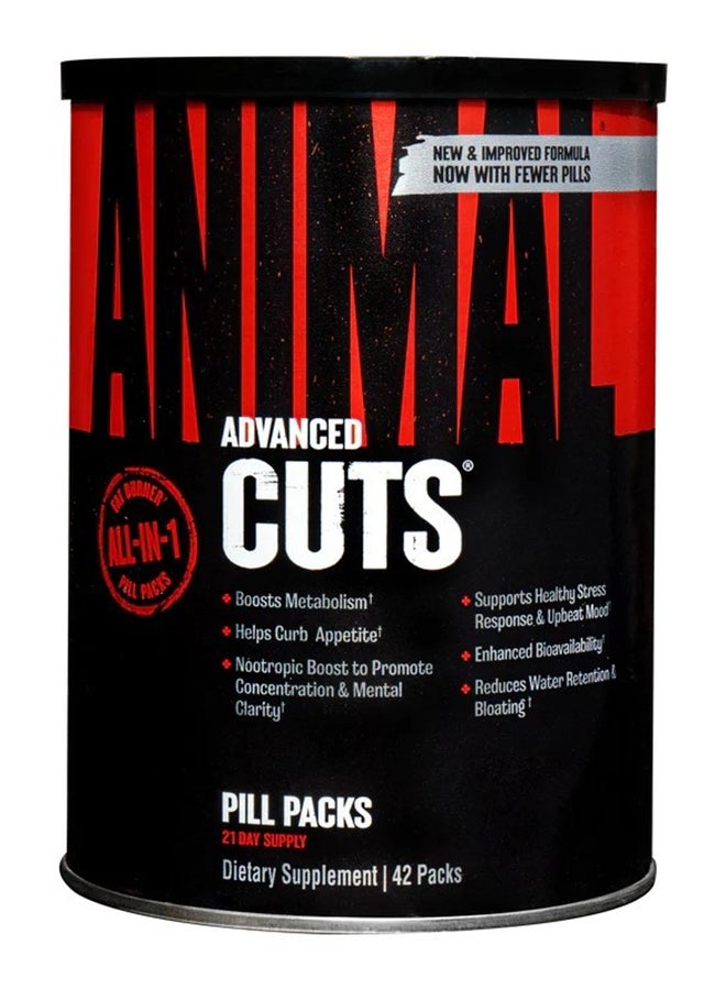 Nutrition Animal Cuts -42Packs Packaging May Vary