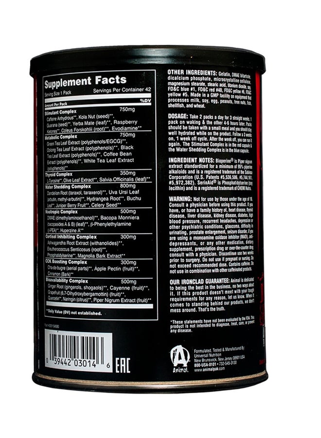 Nutrition Animal Cuts -42Packs Packaging May Vary