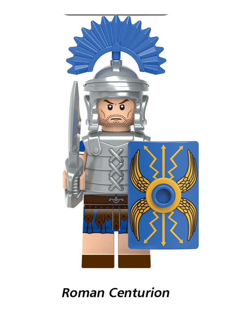 Roman Soldier Spartan Valiant Templar Knights X0316 Building Block