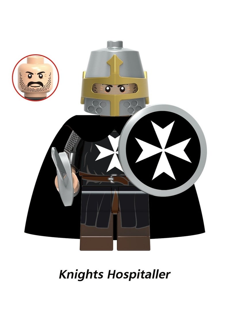 Roman Soldier Spartan Valiant Templar Knights X0316 Building Block