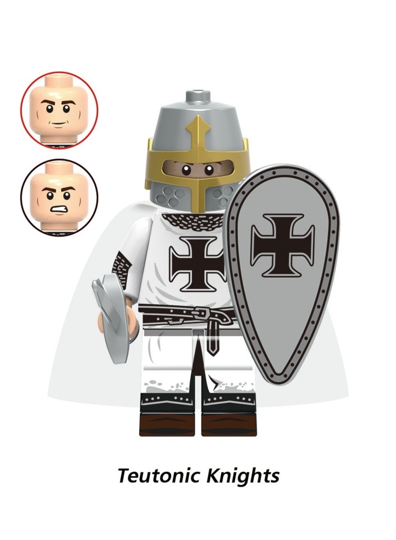 Roman Soldier Spartan Valiant Templar Knights X0316 Building Block