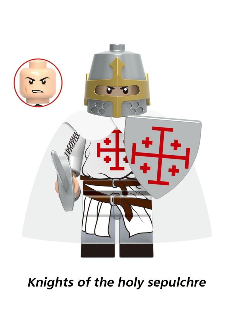 Roman Soldier Spartan Valiant Templar Knights X0316 Building Block