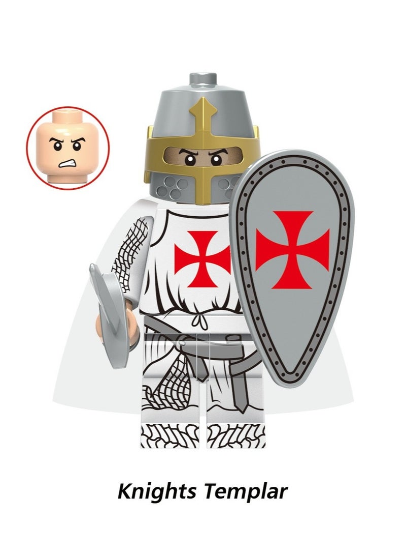 Roman Soldier Spartan Valiant Templar Knights X0316 Building Block