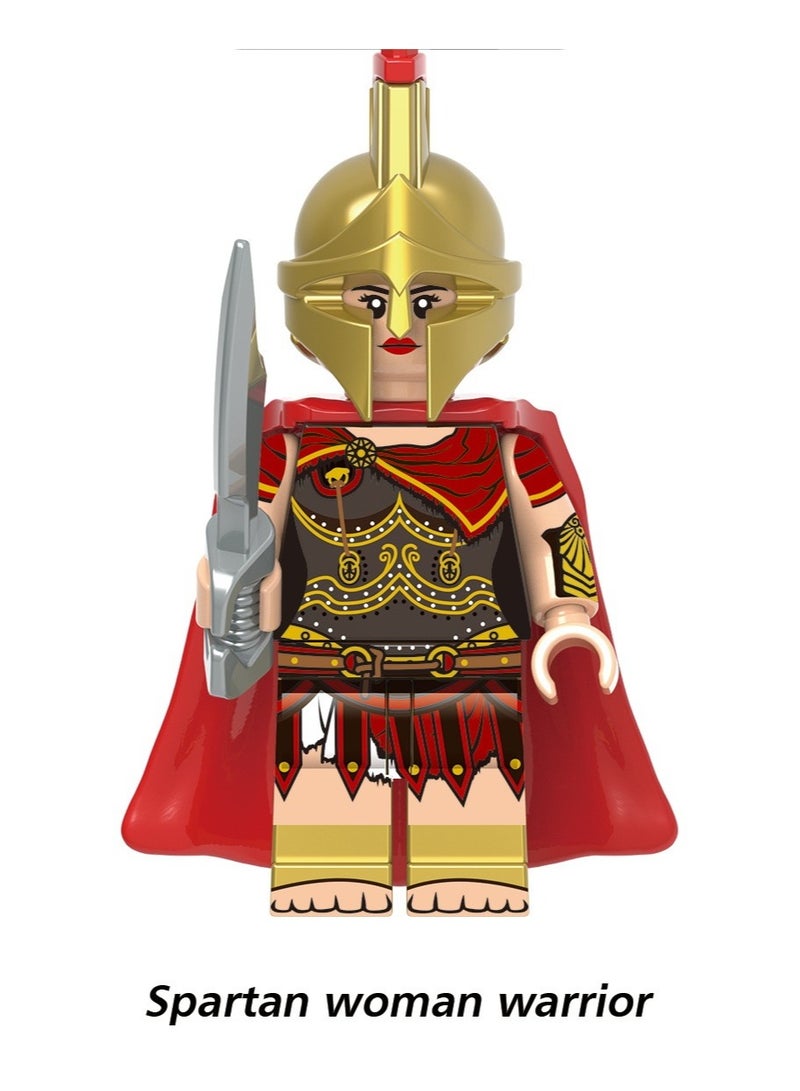 Roman Soldier Spartan Valiant Templar Knights X0316 Building Block