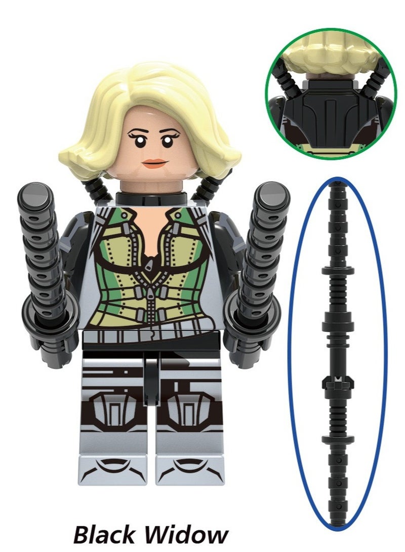 Puzzle toy Marvel Black Widow Iron Lady Imitates Master Ren Zi