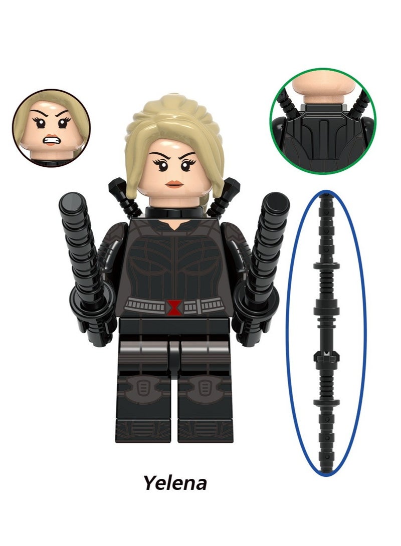 Puzzle toy Marvel Black Widow Iron Lady Imitates Master Ren Zi