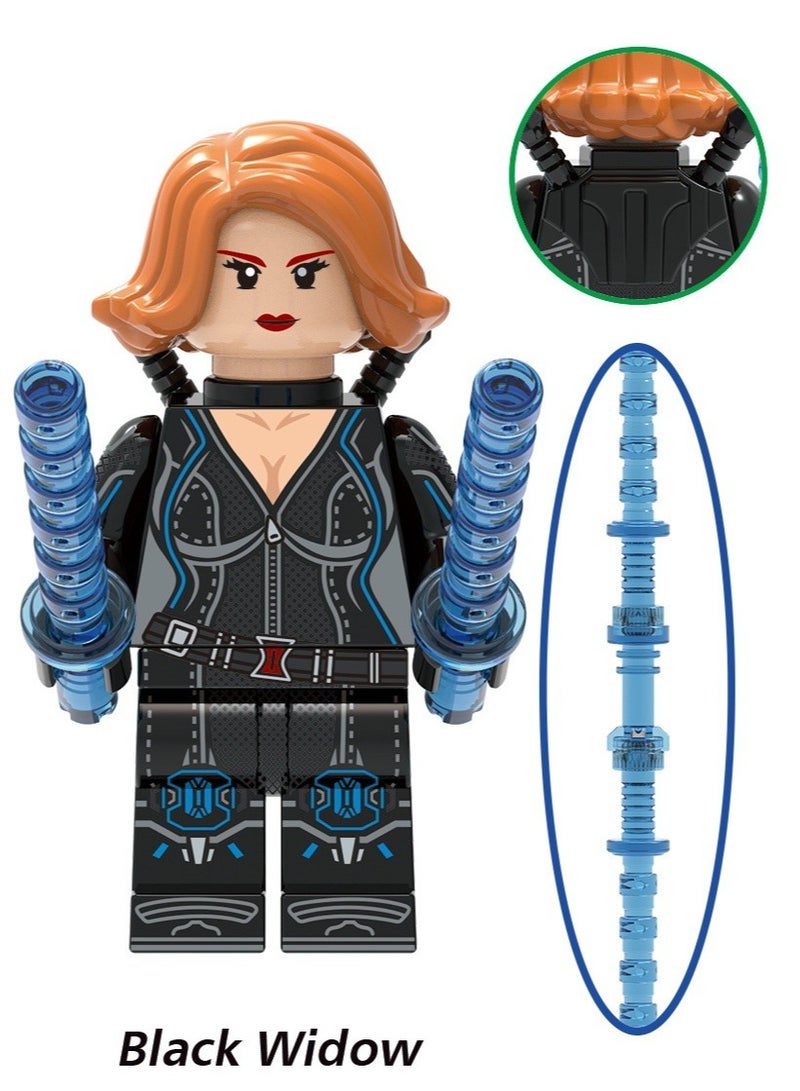 Puzzle toy Marvel Black Widow Iron Lady Imitates Master Ren Zi