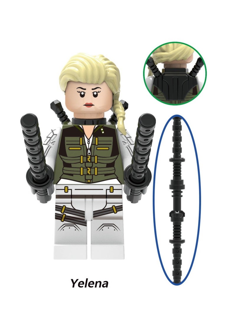 Puzzle toy Marvel Black Widow Iron Lady Imitates Master Ren Zi