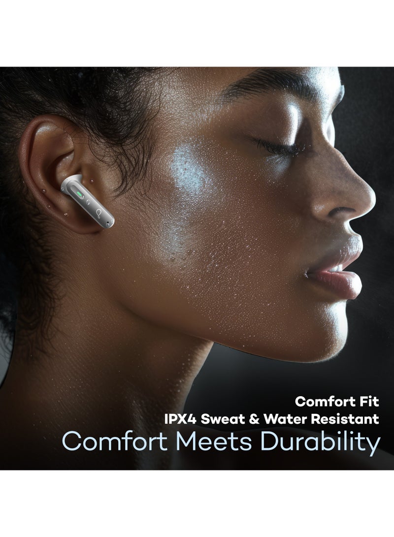 Euphoria ANC Earbuds Up to 35 dB | 30 Hrs Playtime with Quick Charge, Deep Base, ENC TWS, Quad Mics, Low Latency Mode , Active Noise Cancellation