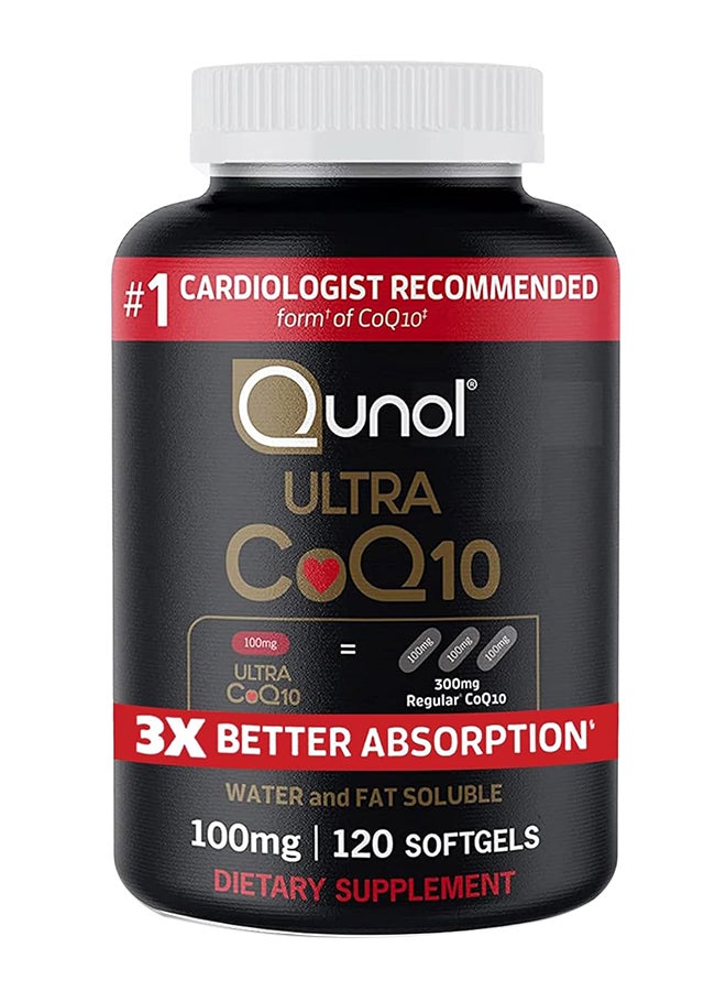 CoQ10 3X Better Absorption 100mg - 120 Softgels