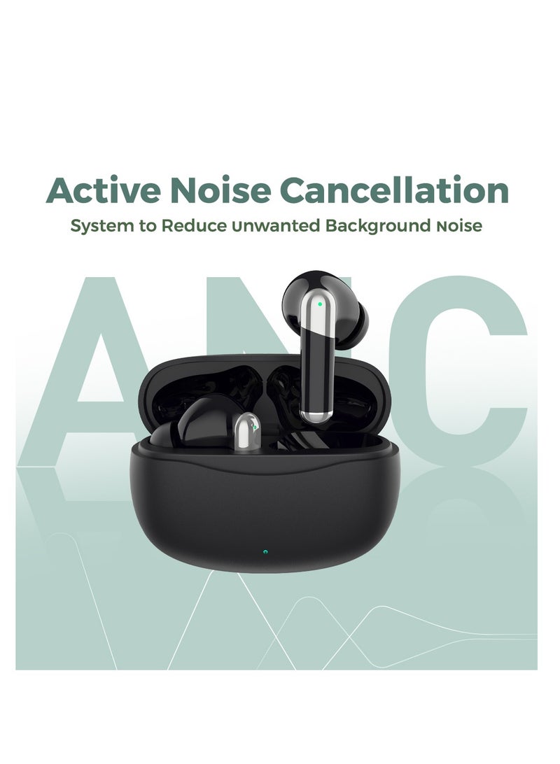 Trands Dual Noise Cancellation Wireless Earbuds