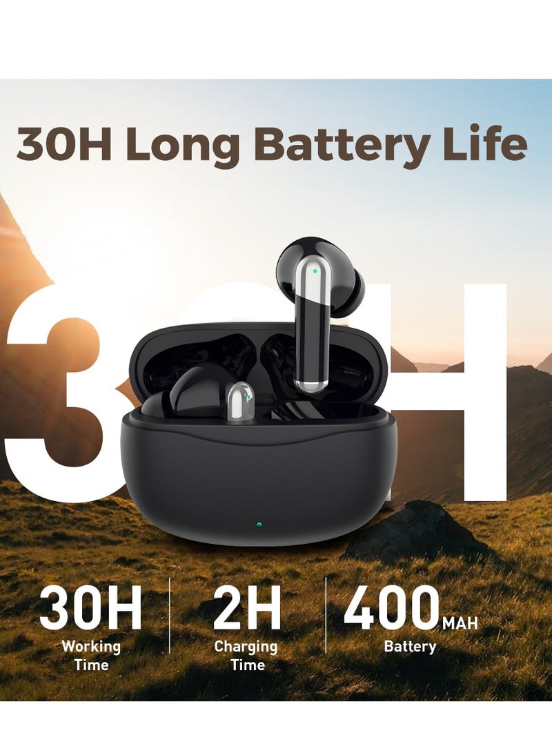 Trands Dual Noise Cancellation Wireless Earbuds
