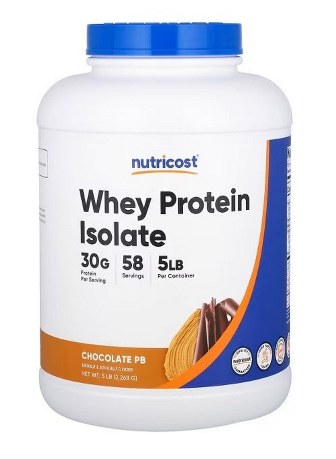 Whey Protein Isolate Chocolate Pb 5 Lb 2268 G