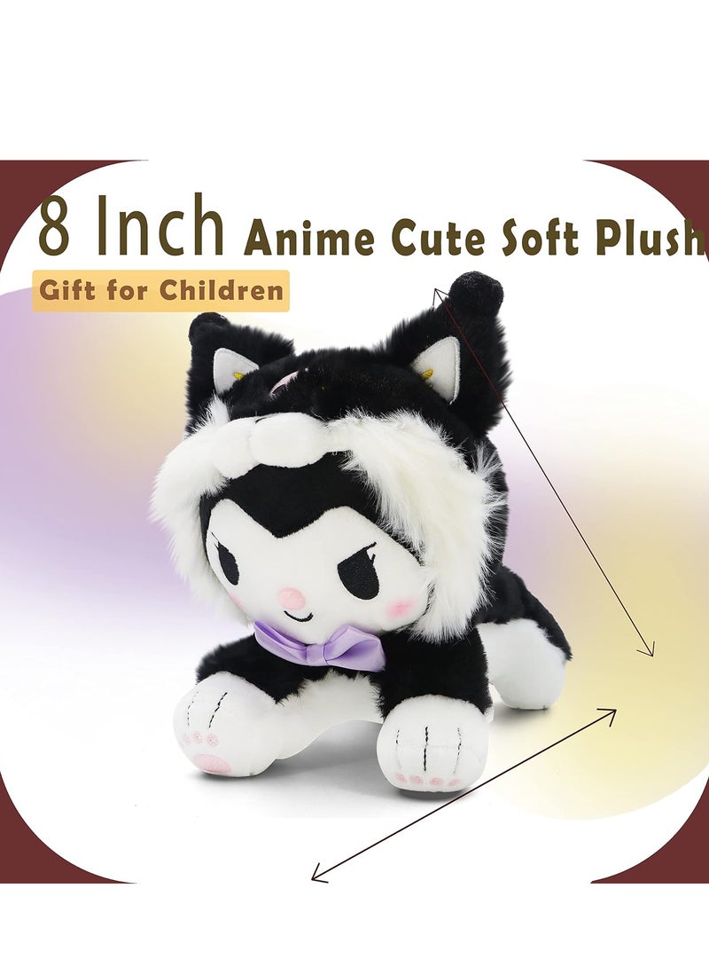 Kawaii Sanrio Plush Toys Cute Stuffed Kuromi My Melody Cinnamoroll Doll Soft Anime Cartoon Plushie Appease Girl Gift