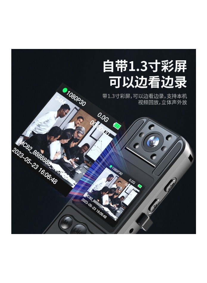 Hhigh-Definition Video Recorder Chest Camera Chest Wear Riding Back Clip Recorder Camera