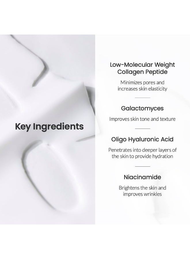 Bio-Collagen Real Deep Mask 34g x 4ea, Hydrating Overnight Mask Pore Minimizing