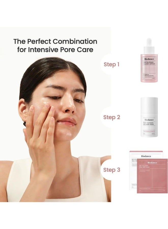 Bio-Collagen Real Deep Mask 34g x 4ea, Hydrating Overnight Mask Pore Minimizing